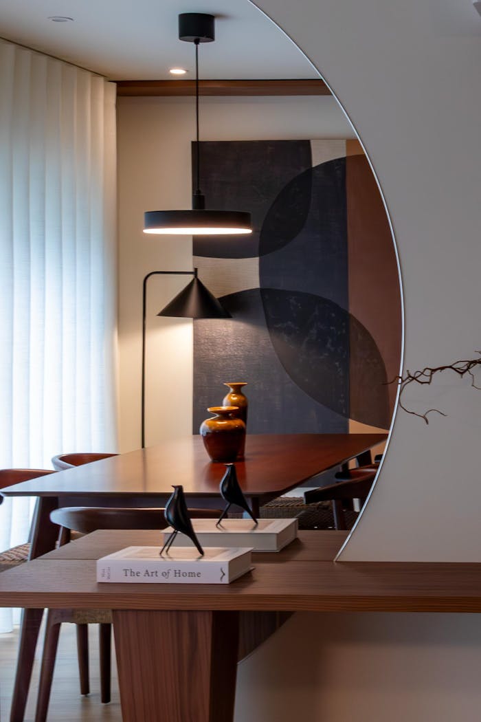 services-02 Stylish interior with modern furniture and artistic elements in Portugal.
